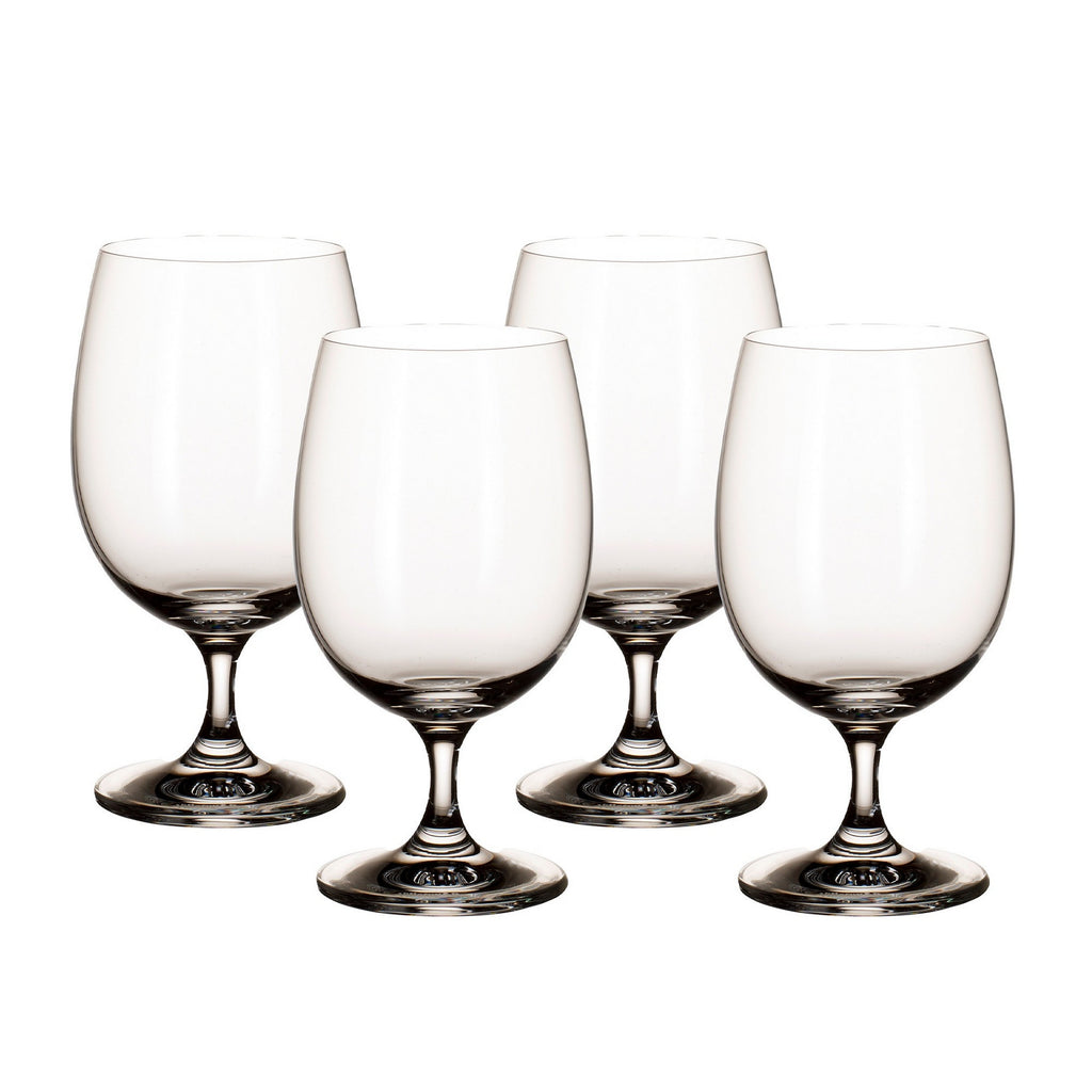 La Divina Water Goblet in Clear, Set of 4