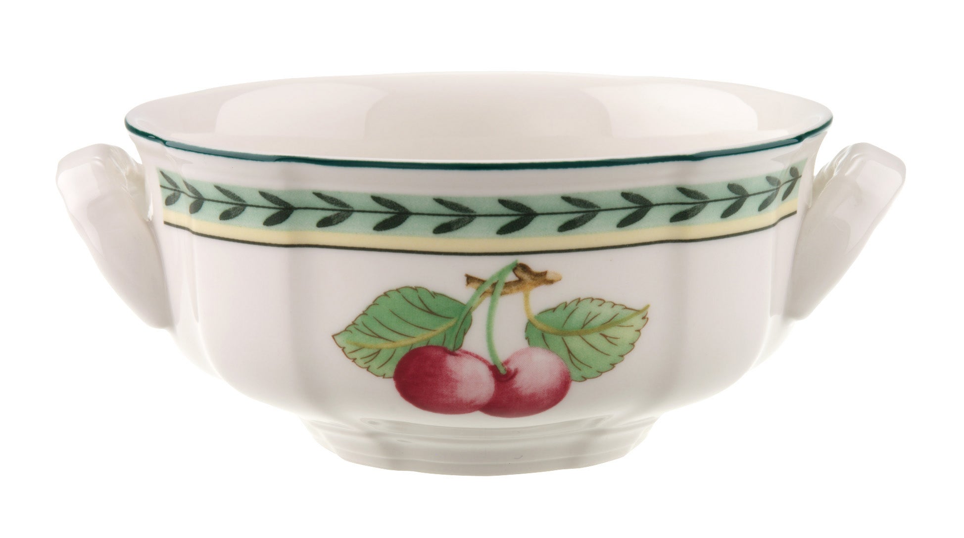 French Garden Fleurence Cream Soup Cup in Multi