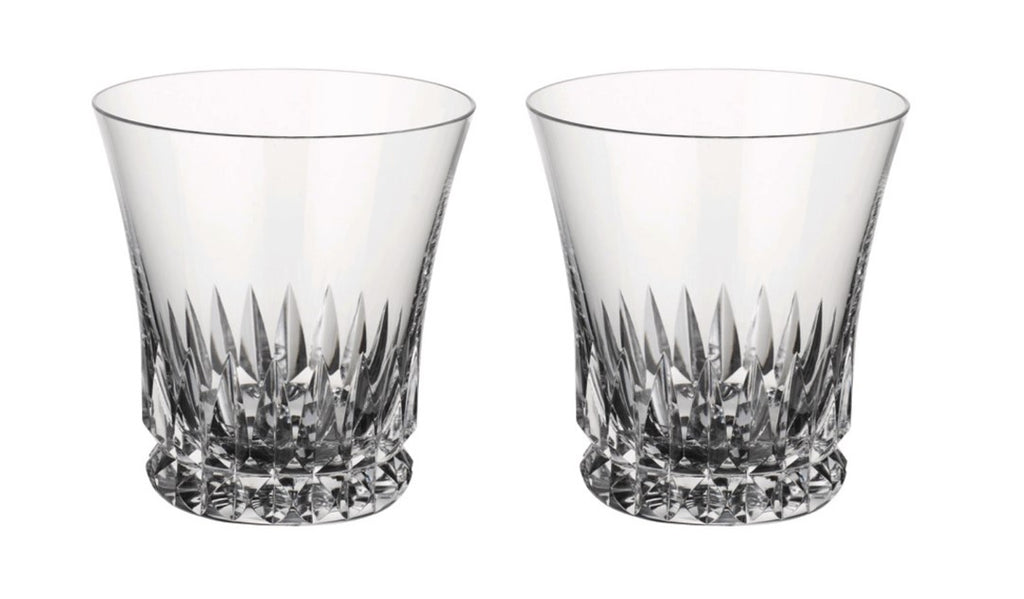 Grand Royal Old Fashioned Pair in Clear
