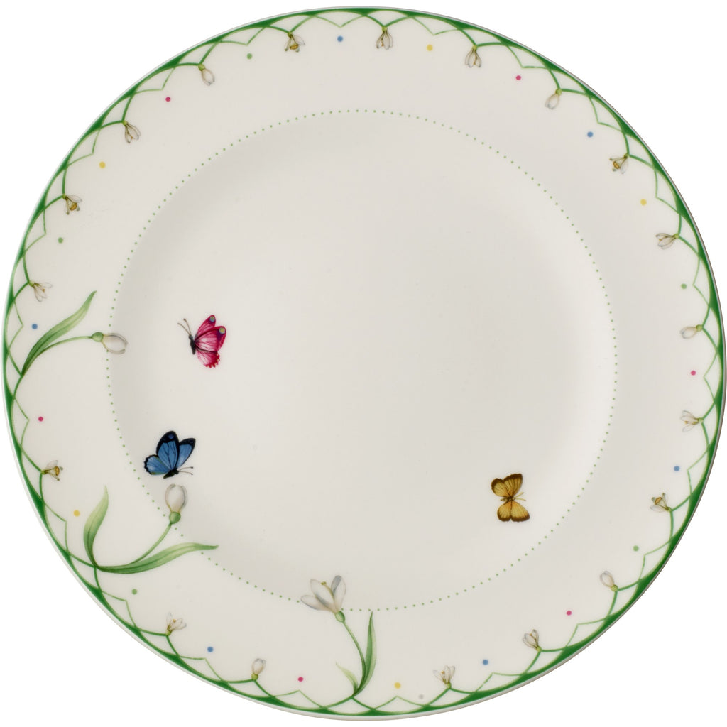 Colourful Spring Dinner Plate in Multi