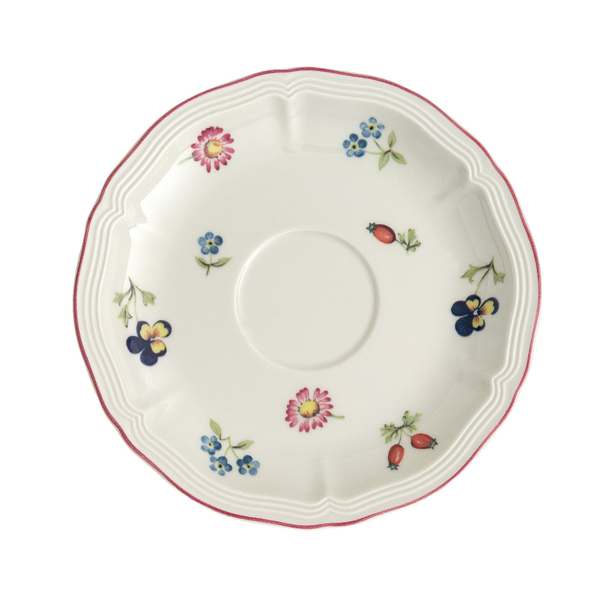 Petite Fleur Tea Saucer in Multi