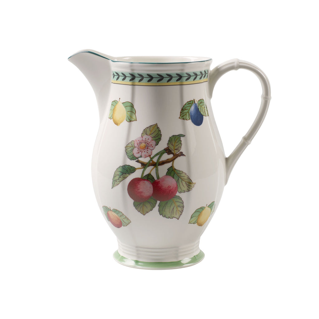 French Garden Fleurence Oversized Pitcher in Multi