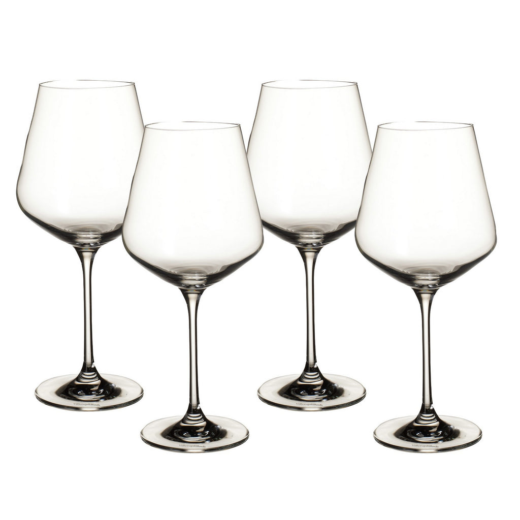 La Divina Red Wine in Clear, Set of 4