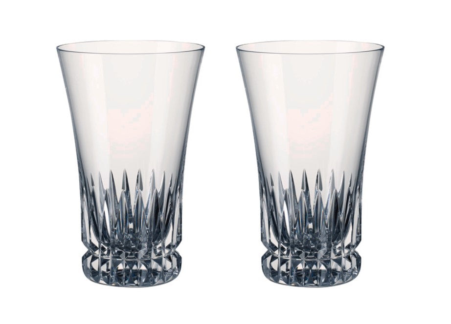Grand Royal Highball/Tumbler Pair in Clear