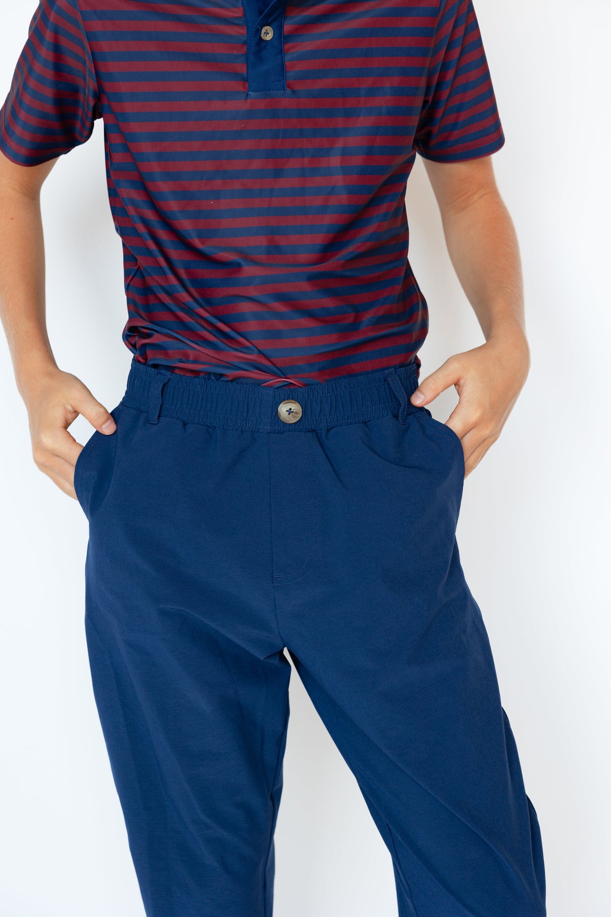 Dress Joggers in Navy