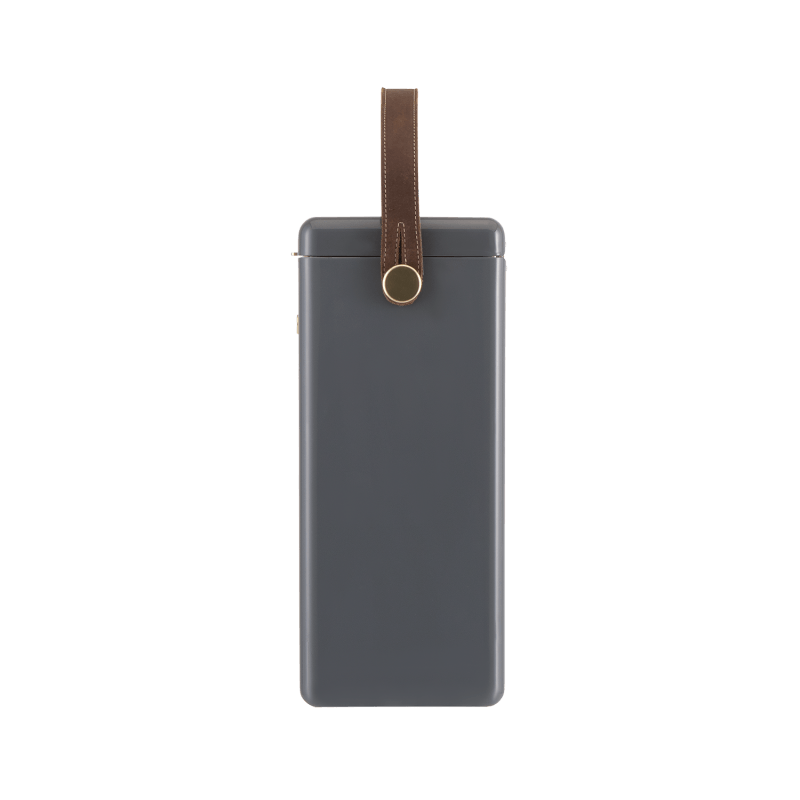 Drinks Box in Oyster Grey