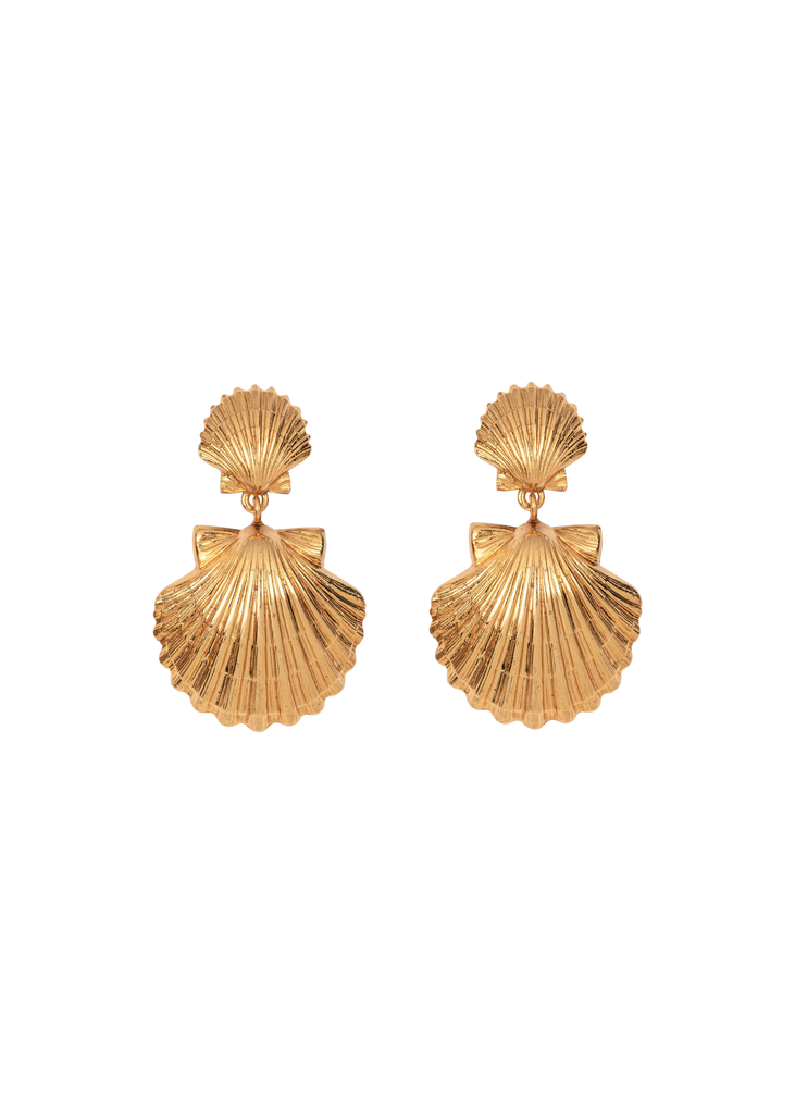 Caspian Earrings in Gold