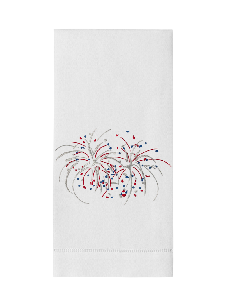 Happy 4th Fireworks Hand Towel