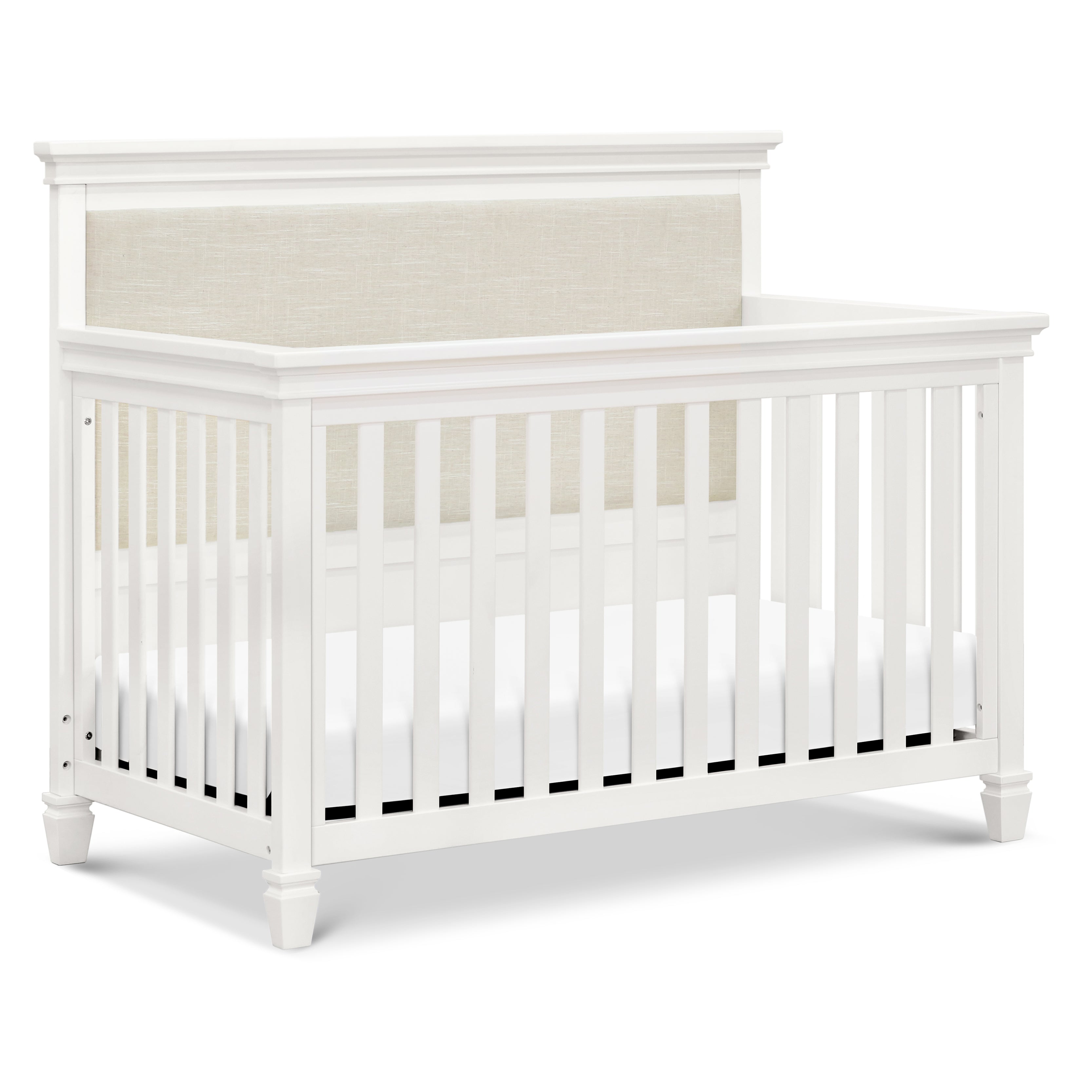 Darlington 4-in-1 Convertible Crib in Warm White