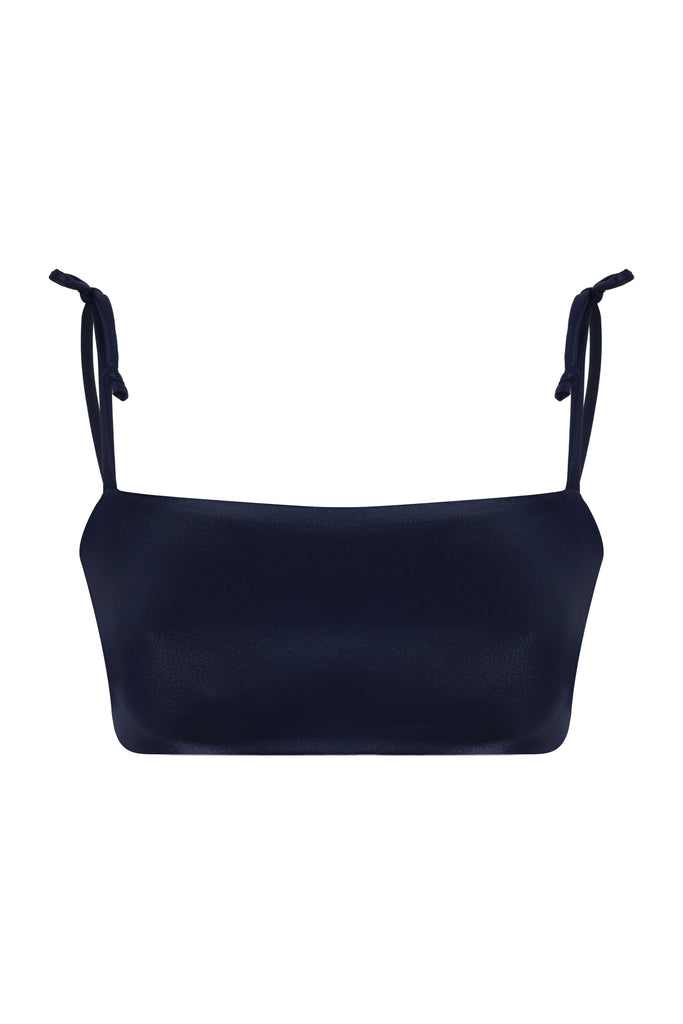 San Miguel Top in Navy & Ivory