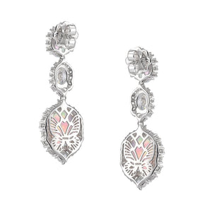 Sky Opal Drop Earrings