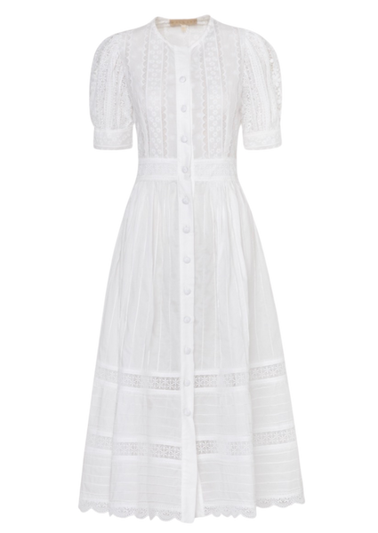 Sisters Of The Moon Dress White