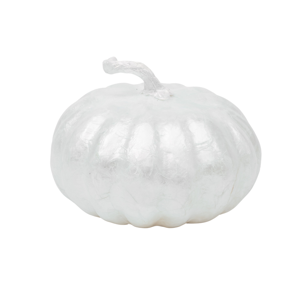 Small Capiz Pumpkin in Pearl