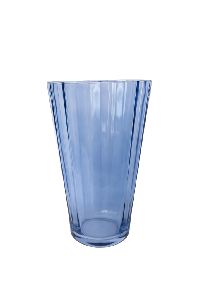Estelle Colored Sunday Vase in Cobalt Blue