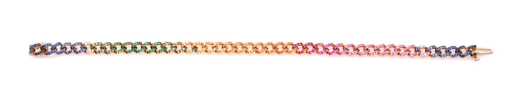 Floridita Bracelet in Mult-Colored Sapphire - Jewelry - RUCHI New York
