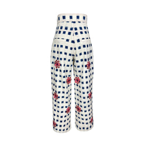 Costal Check Trousers