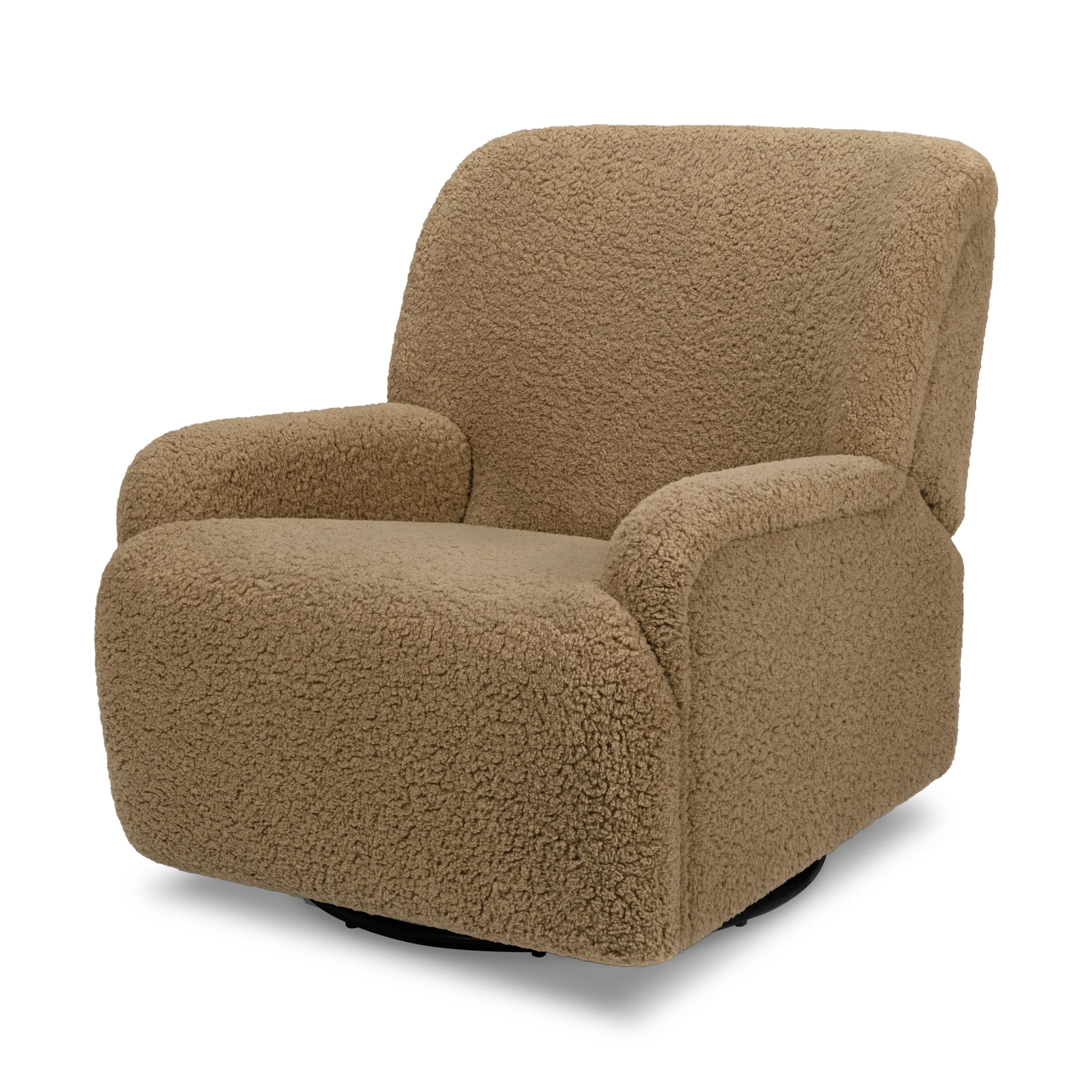 Winslow Extra Wide Recliner and Swivel Glider in Cortado Shearling
