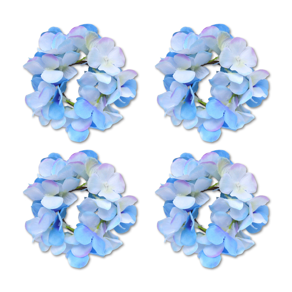 Hydrangea Napkin Rings (4) Hydrangeas Chefanie