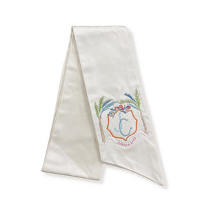 Bridal wreath sash