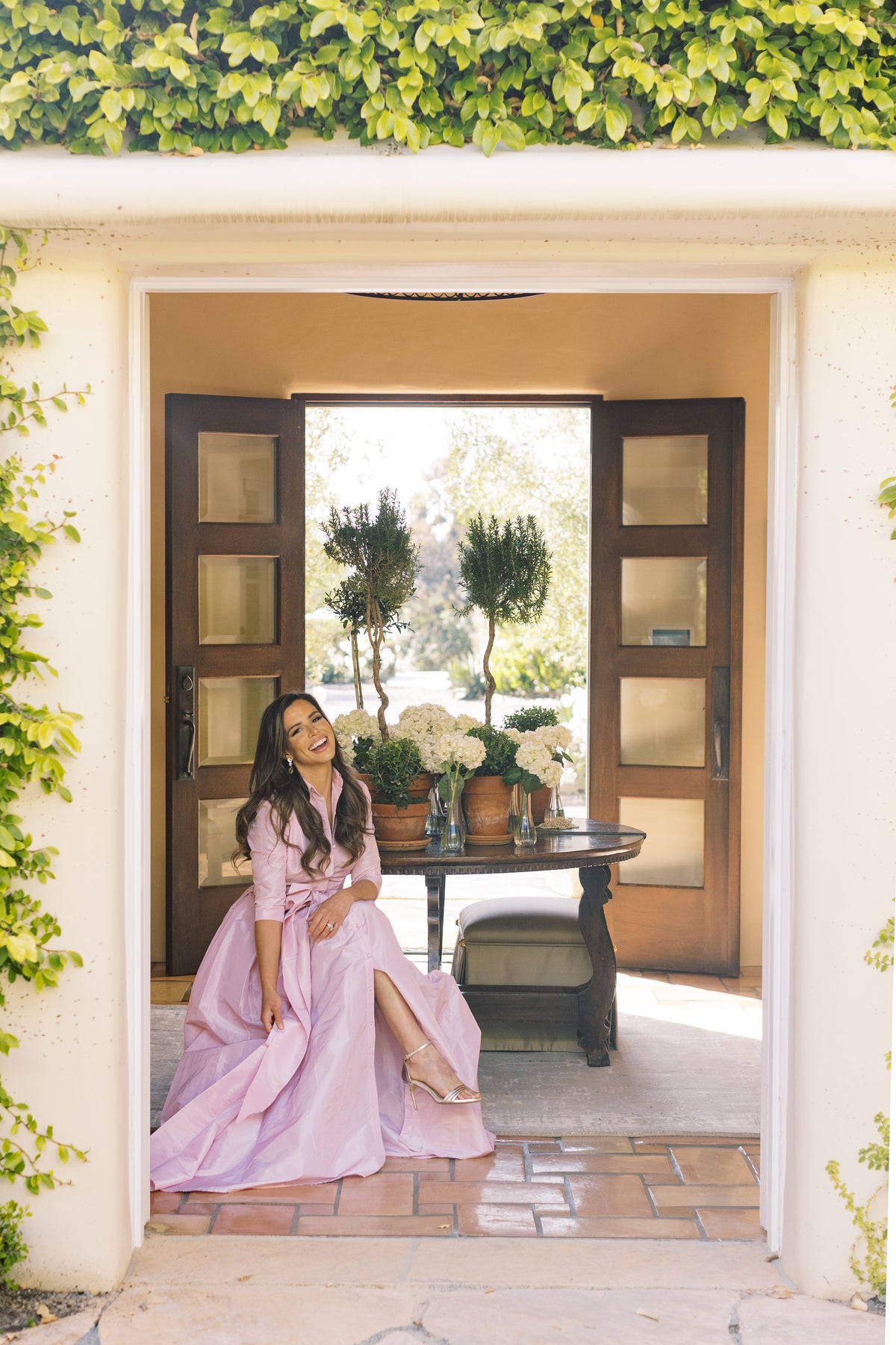 Effortlessly Elegant Gown in Perfect Pink