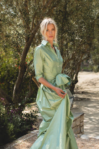 Effortlessly Elegant Gown in Soft Sage