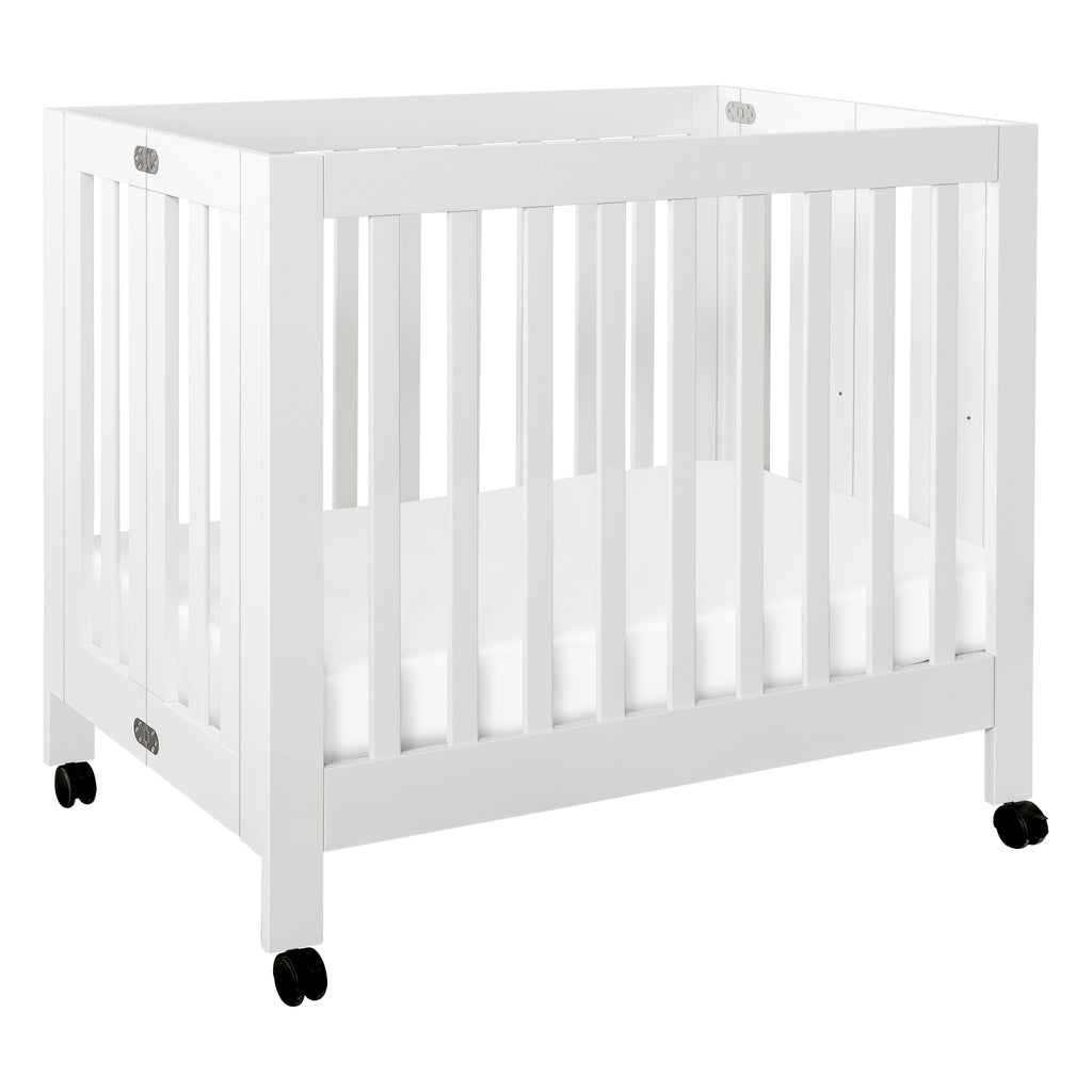 Origami Mini Crib in White