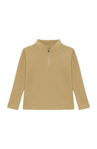 Half-Zip in Khaki