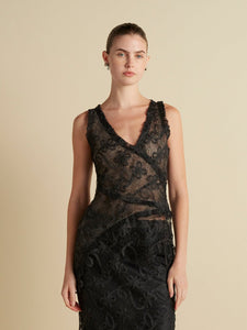 Lace Patchwork Top - Marina Moscone