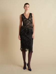 Lace Patchwork Top - Marina Moscone