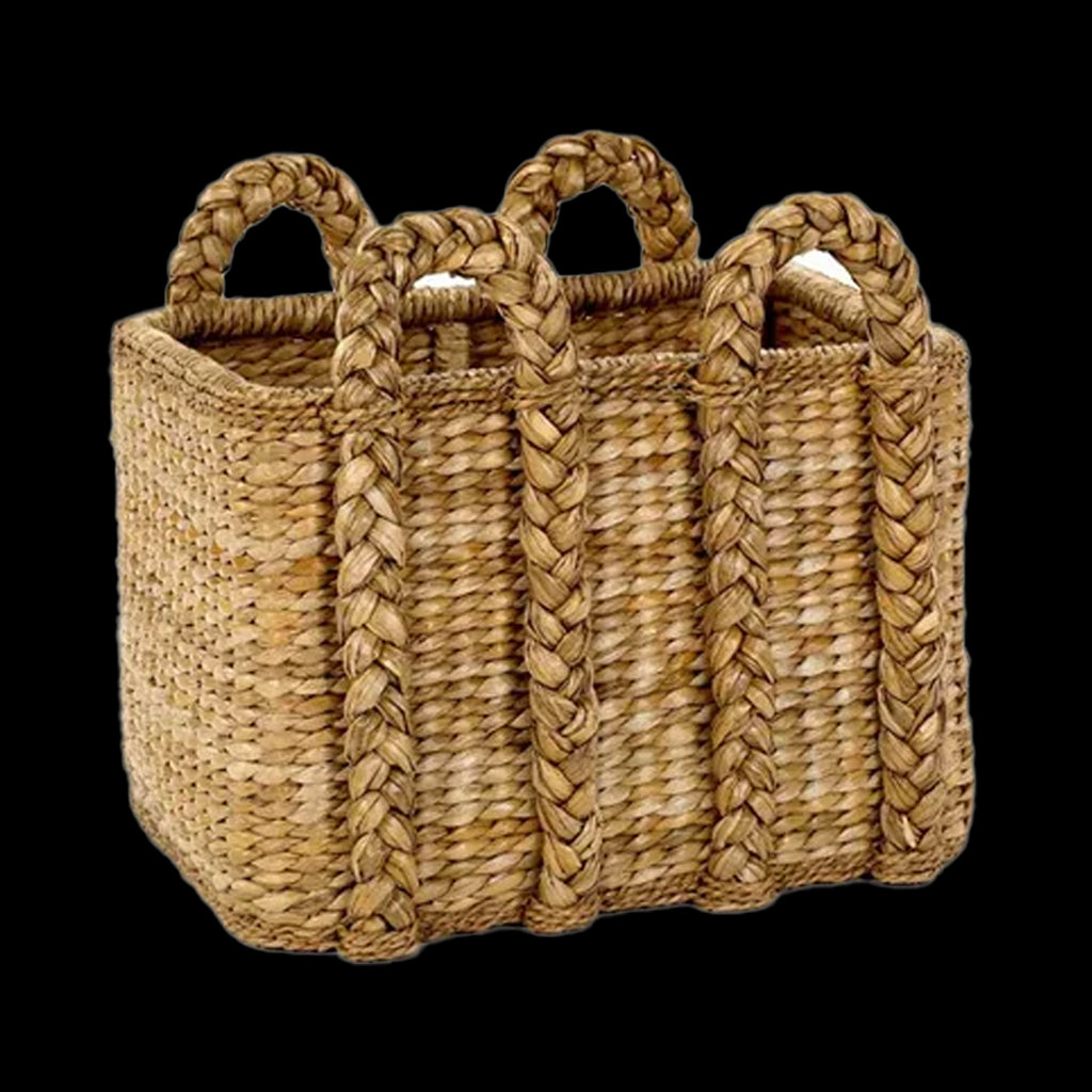 Large Rectangular Rush Basket