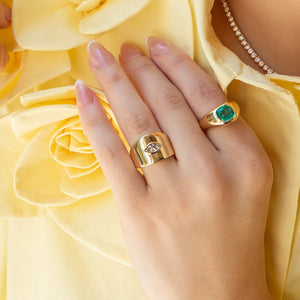 Mistral Diamond Band - Jewelry - RUCHI New York