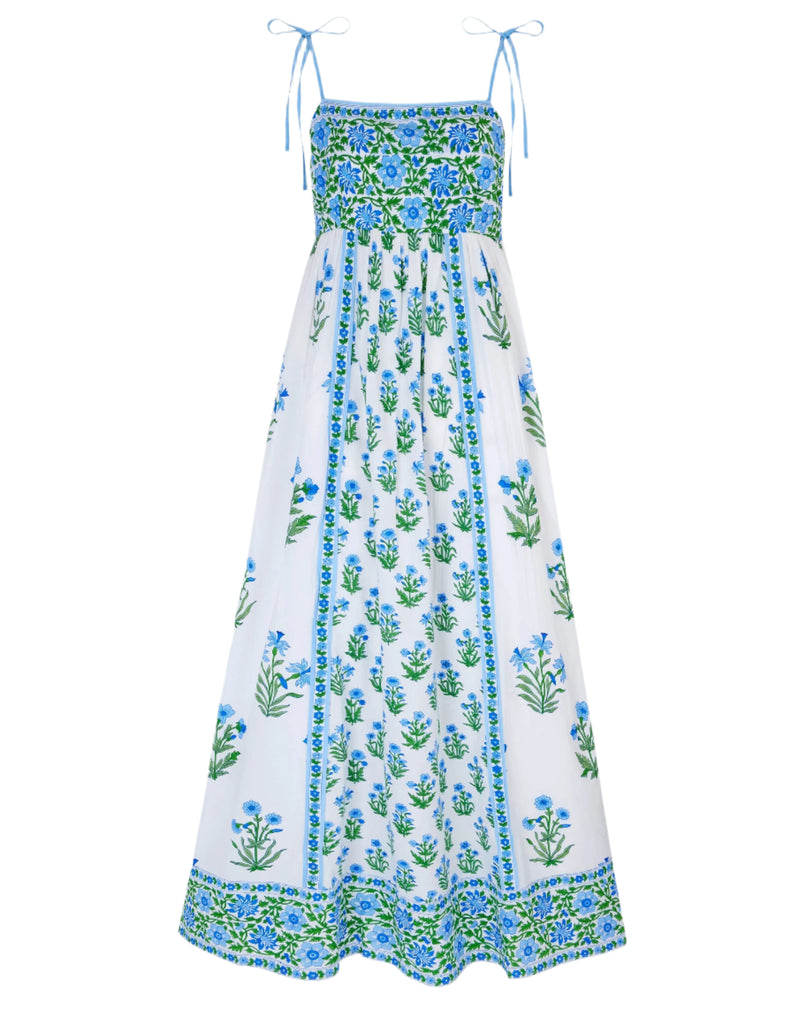 Pink City Prints Sky Lily Mix Aimee Dress