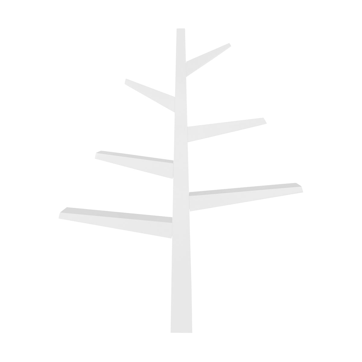 Spruce Tree Bookcase in White