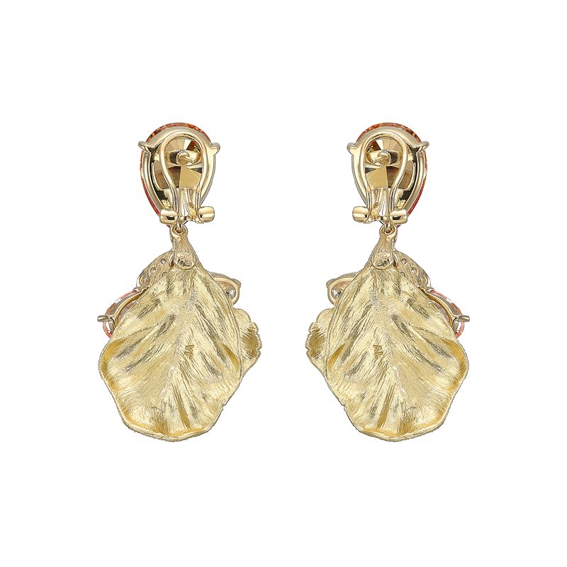 Golden Oceanis Earrings