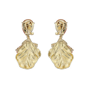 Golden Oceanis Earrings