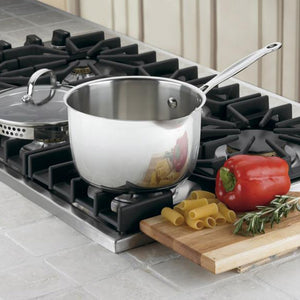 3 Quart Pour Saucepan in Stainless Steel