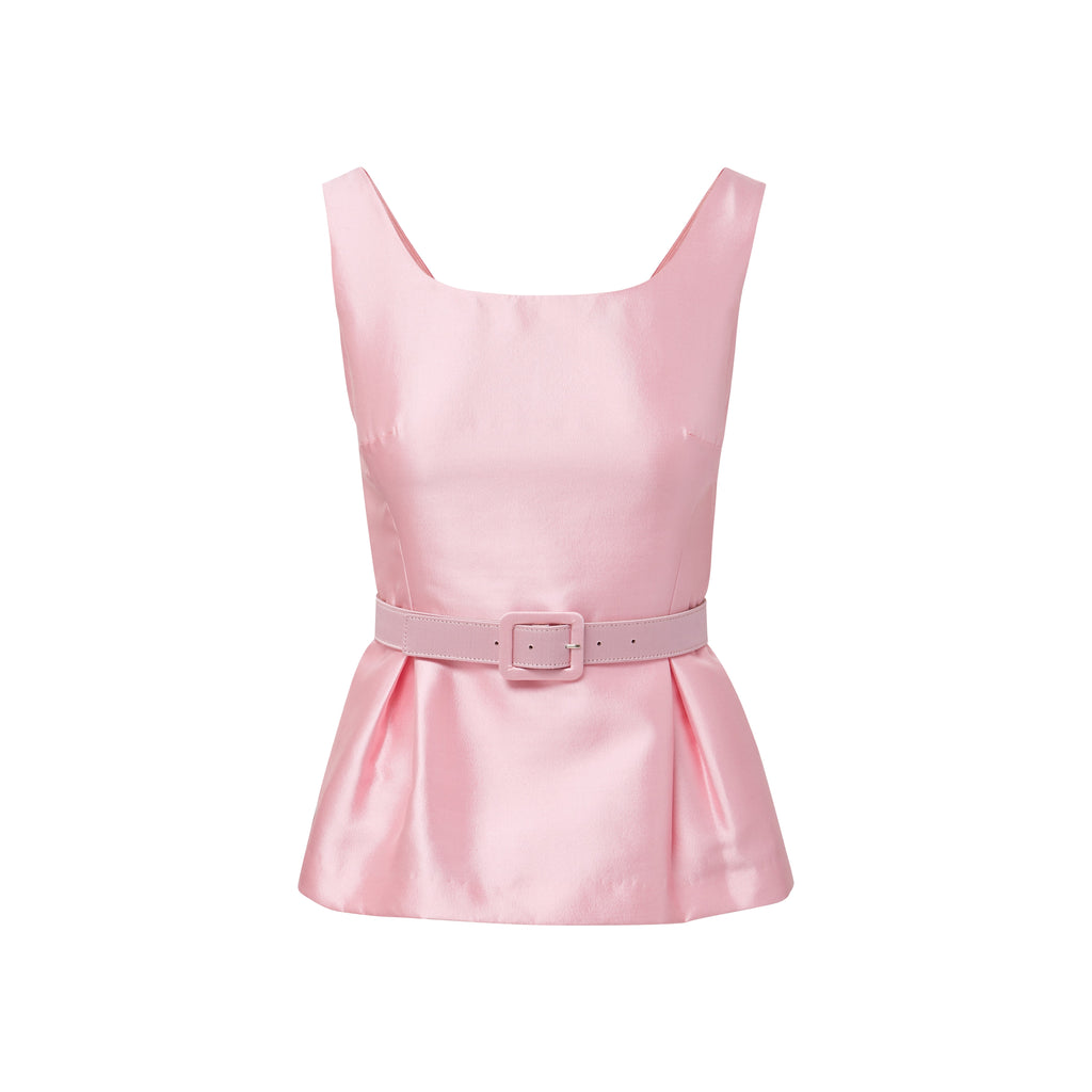 Rose Top in Tulip Pink
