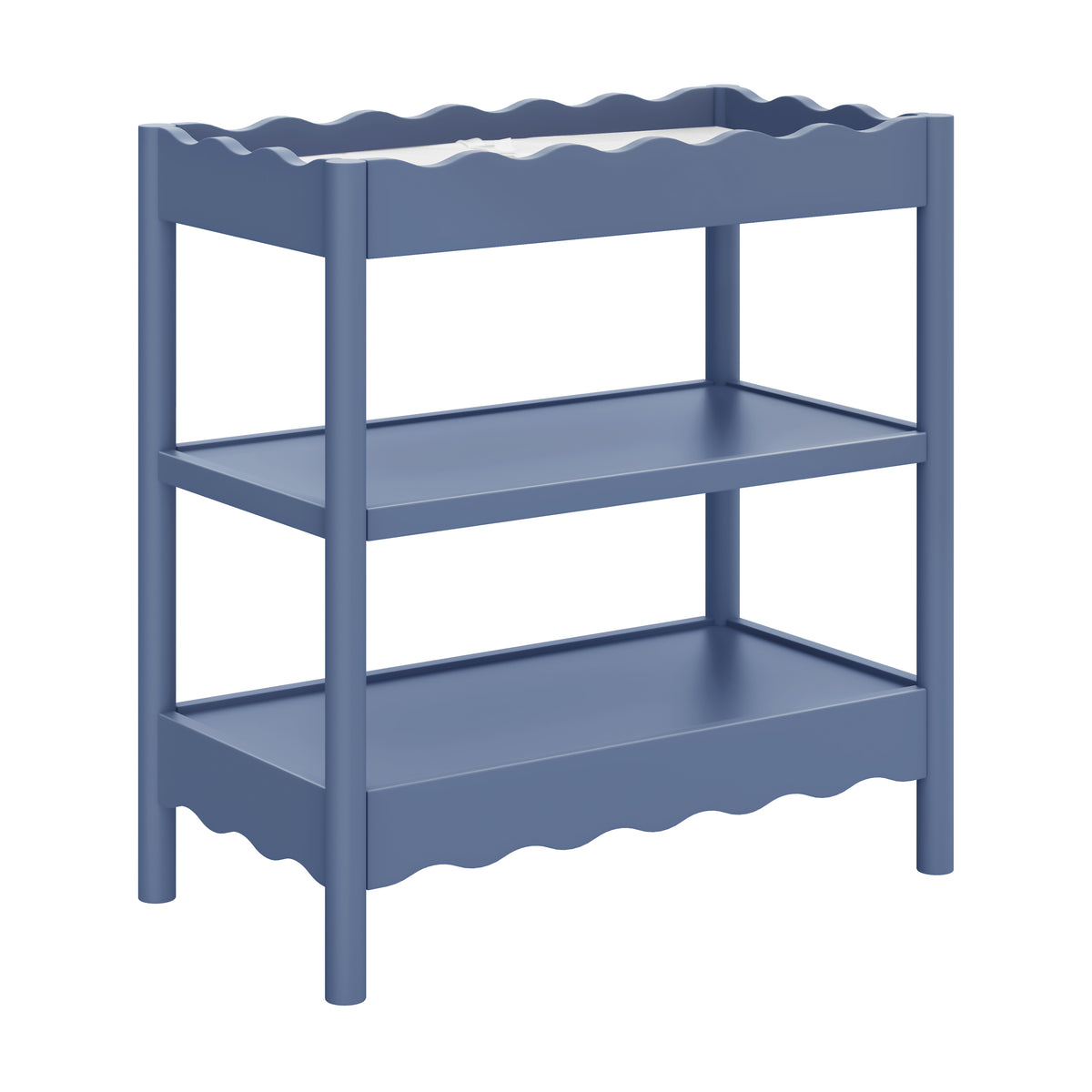 Swell Changing Table in Cove Blue