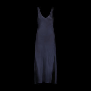 Satin Bias Slipdress with Cowl Back - Marina Moscone