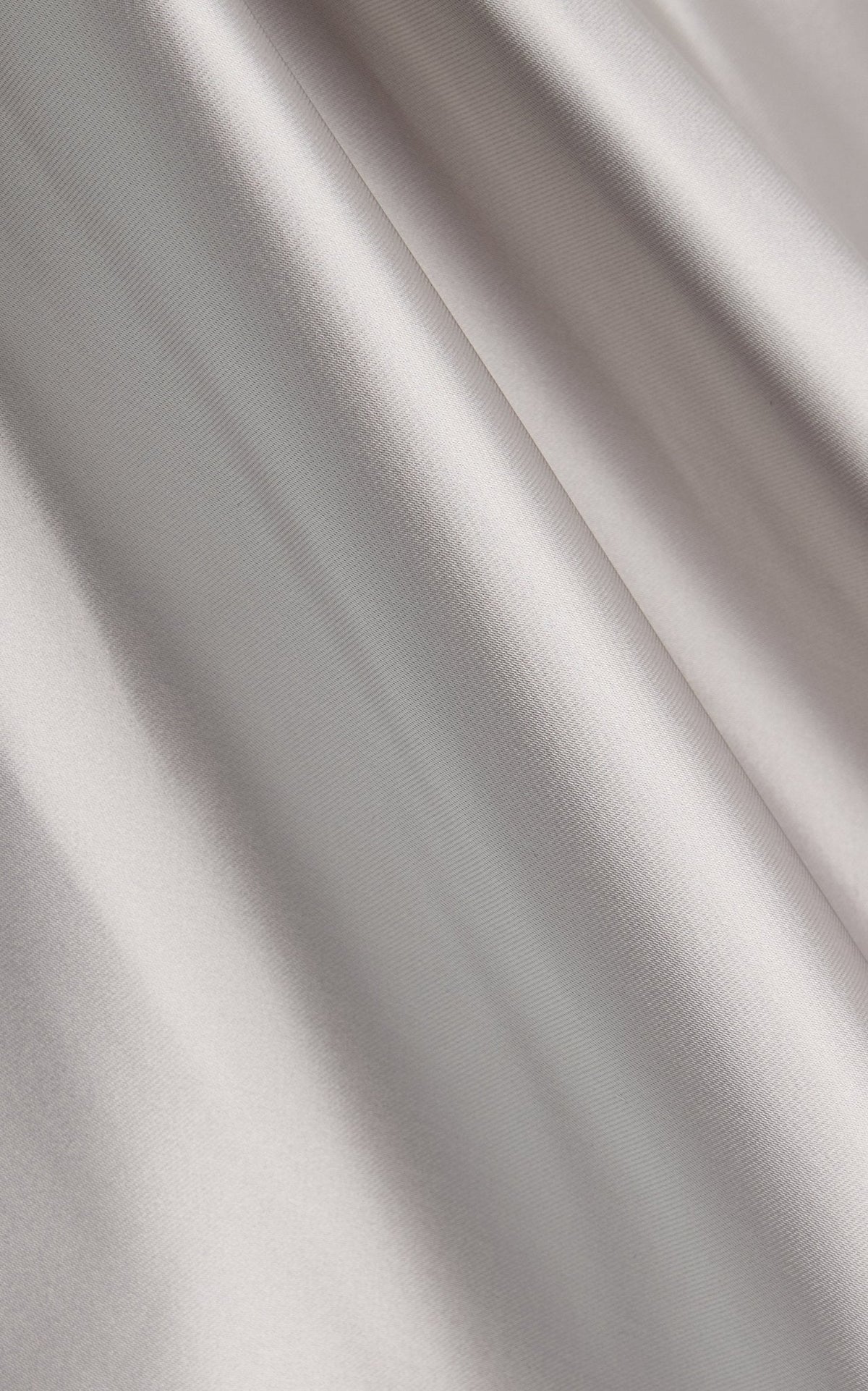 Satin Sheath with Draped Neckline - Marina Moscone