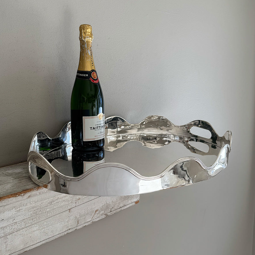 Hôtel Private Label Scalloped Gallery Tray