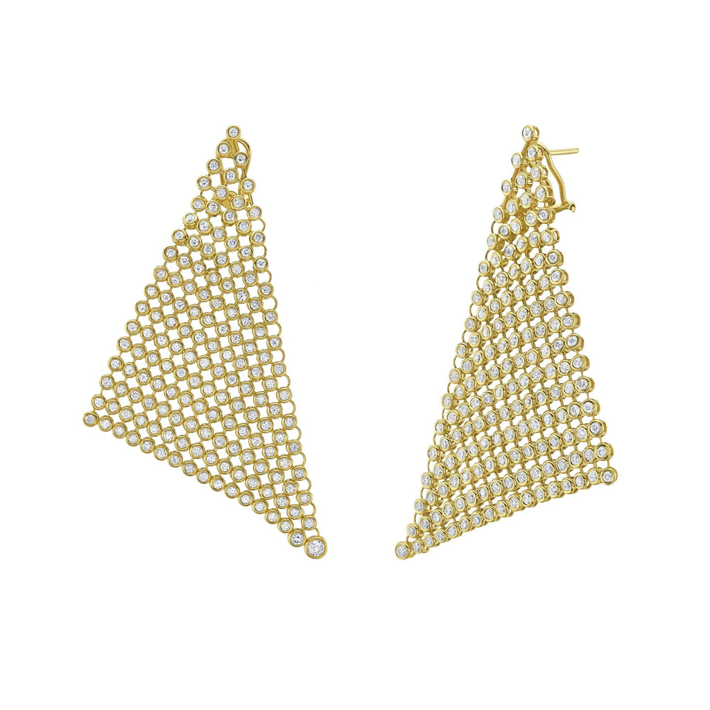 Soie Diamond Earrings - Jewelry - RUCHI New York