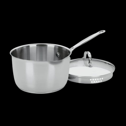 3 Quart Pour Saucepan in Stainless Steel