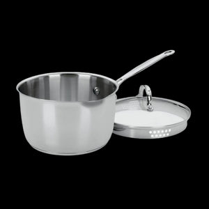 3 Quart Pour Saucepan in Stainless Steel