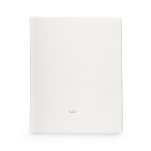 Pure Core Midi Crib Mattress w/ Hybrid Quilted Waterproof Cover (Lightweight) in White