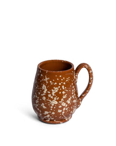 Splatter Mug in Terracotta & Cream
