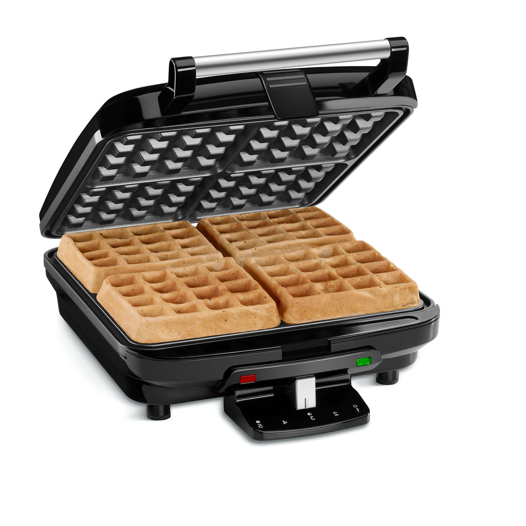 4-Slice Belgian Waffle Maker, Square