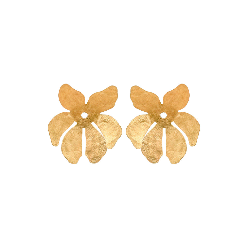 Mini Gold Tahiti Earrings