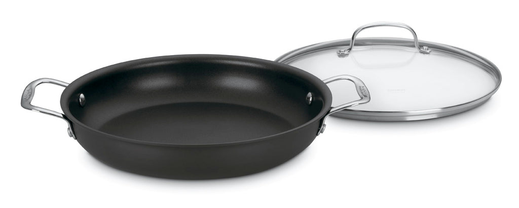 12" Everyday Pan with Medium Dome Cover in Black