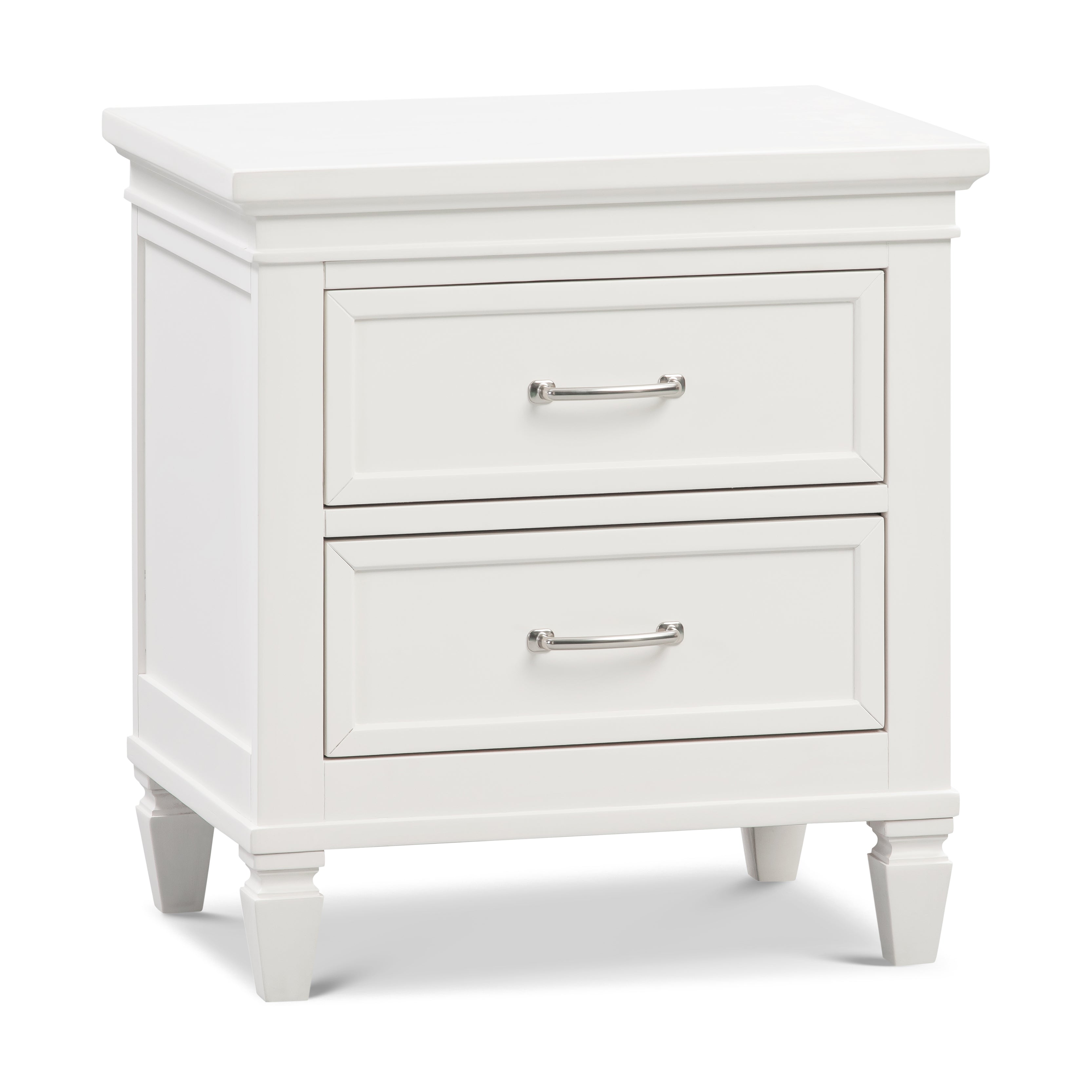 Darlington Assembled Nightstand in Warm White